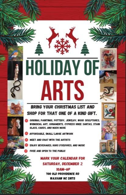 Waxhaw Holiday of Arts 2023